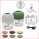 Mini Processador De Alimentos Elétrico Portátil Triturador 250 ML U - É Disso