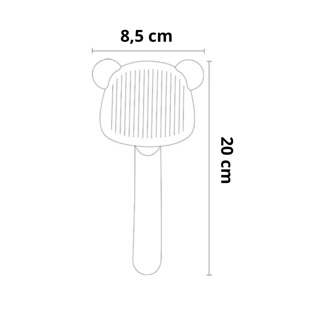 Escova Pente Massageadora Removedora de Pelos Gato e Cachorro - É Disso